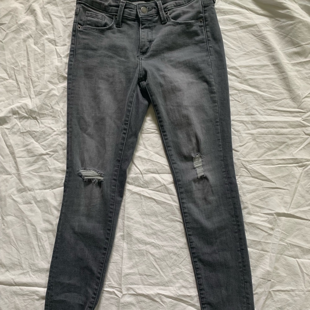 Universal Threads, Grey Mid-Rise Skinny Jeans